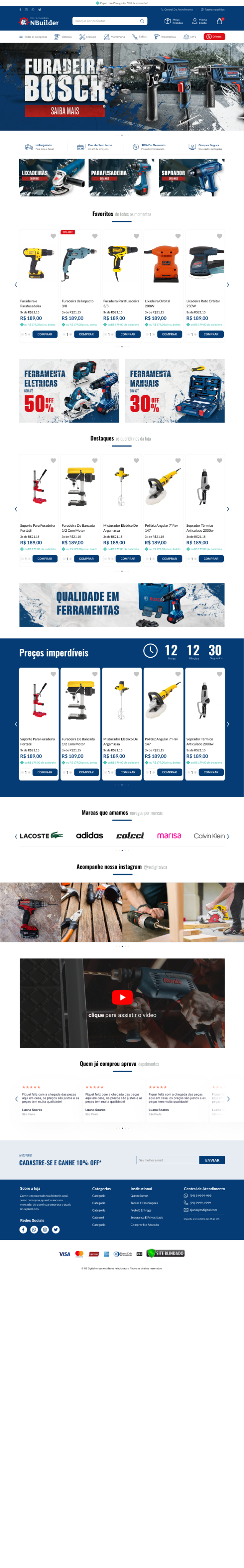 Construção e Ferramentas